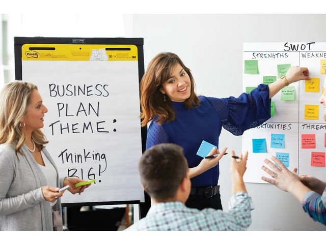 Notes POST - IT SS 76x76mm neongul