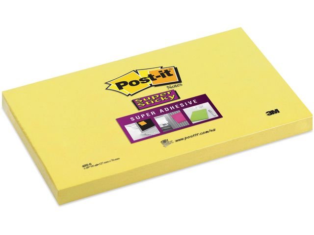 Notes POST - IT SS kub 76x76mm gul