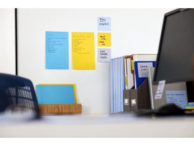 Notes POST - IT SS linj.102x152mm gul