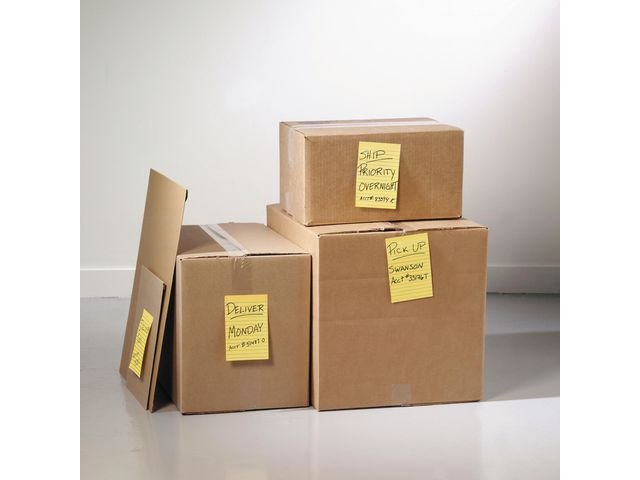 Notes POST - IT SS linj.102x152mm gul