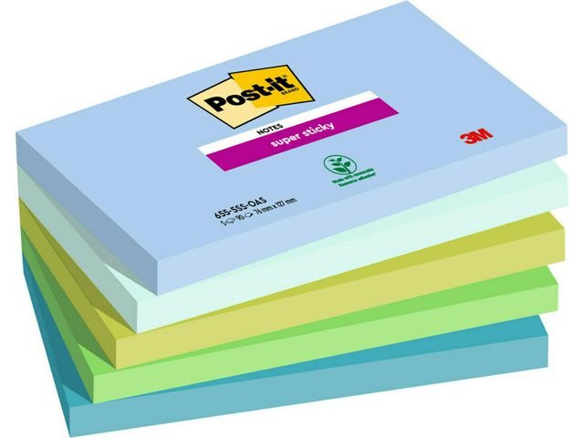 Notes POST - IT SS Oasis 76x127mm 5/fp