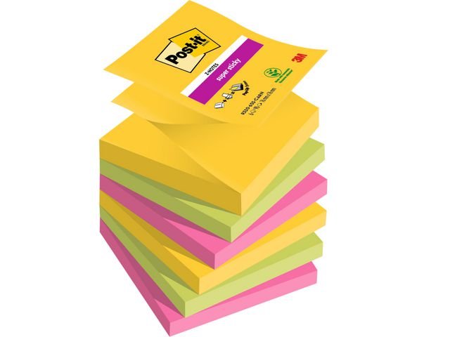 Notes POST - IT SS Z - b Carnival 76x76 6/fp