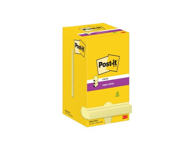 Notes POST - IT SS Z - block 76x76mm gul