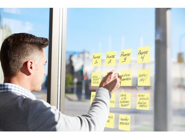 Notes POST - IT SS Z - block 76x76mm gul