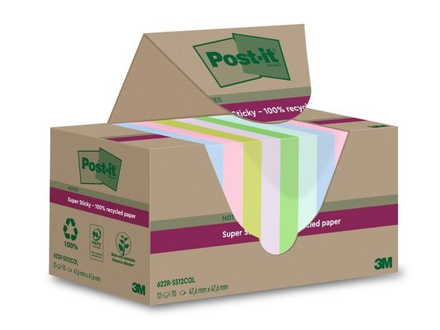 Notes POST - IT SS47,6x47,6mm re sort12/fp