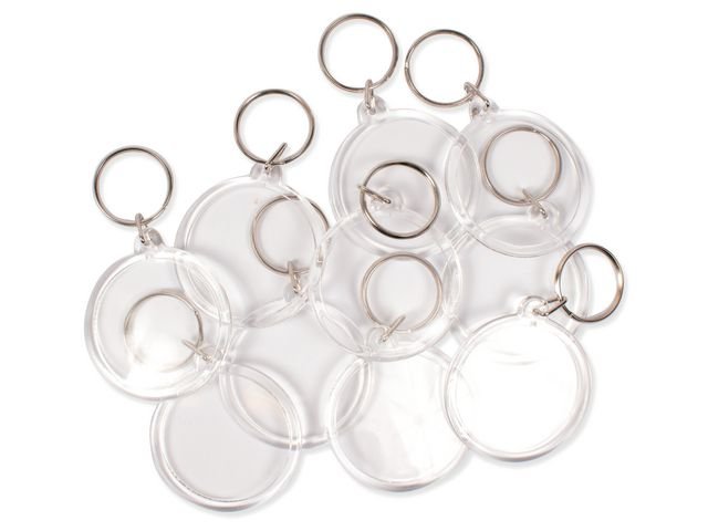 Nyckelringar Rund 10/fp