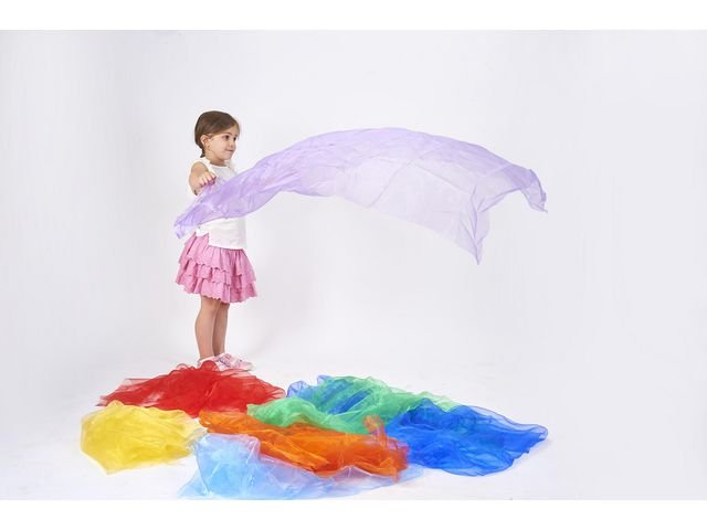 Organzatyg olika färger 7/fp