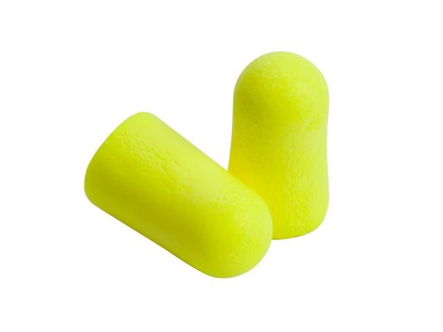 Öronpropp 3M EAR neongul 250 par