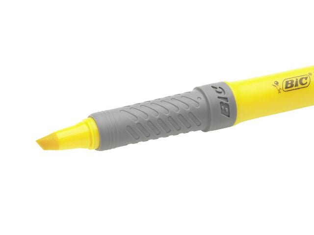 Överstrykningspenna BIC Grip Gul