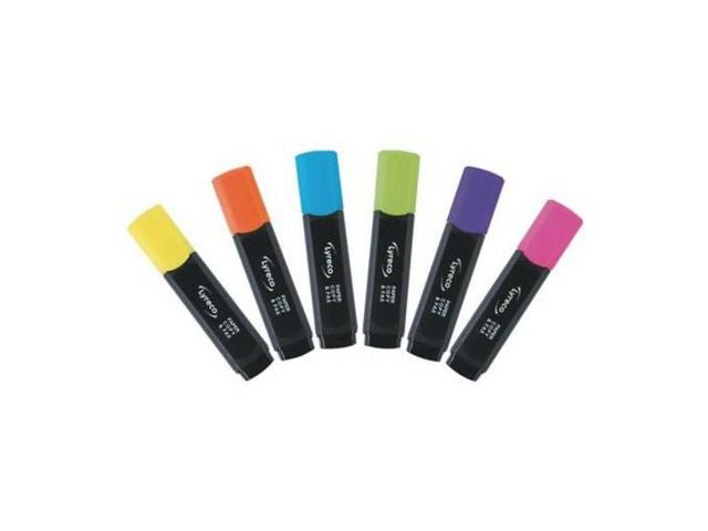 Överstrykningspenna LYRECO 2 - 5mm 6/fp