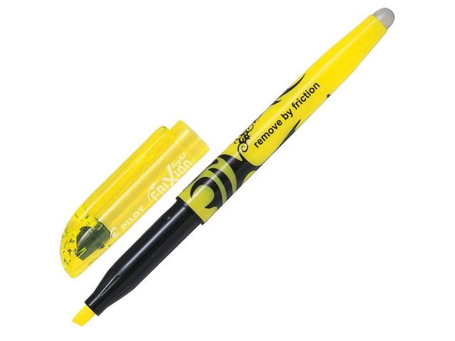 Överstrykningspenna PILOT Frixion gul