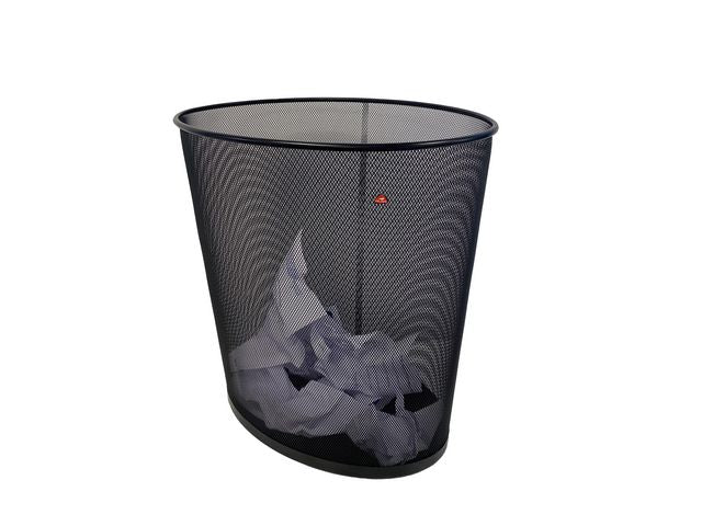 Papperskorg ALBA 40L svart