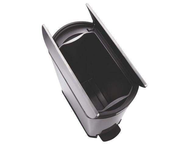 Papperskorg RUBBERMAID Slim Jim 50L stål