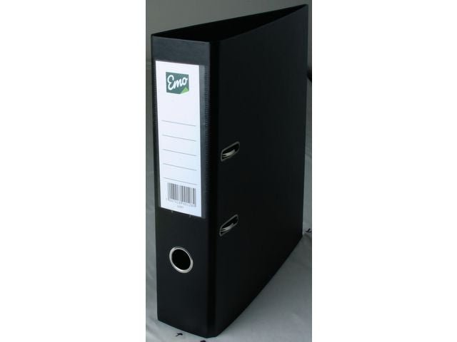 Pärm EU - hålning PP A4 80mm svart