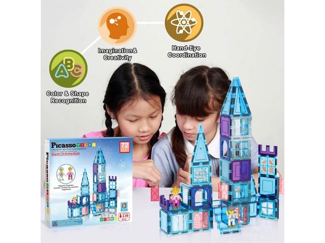 Picasso magnetset Vinter 72 delar
