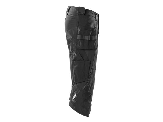 Piratbyxor med hängfickor svart C48