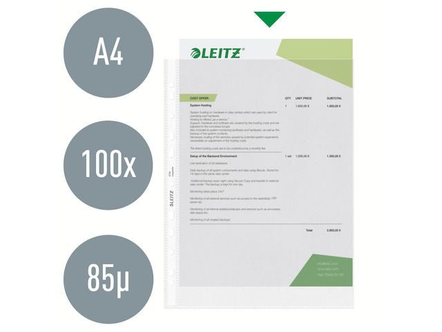 Plastficka LEITZ PP 0,07 A5