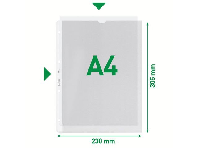 Plastficka LEITZ PP 0,13 A4