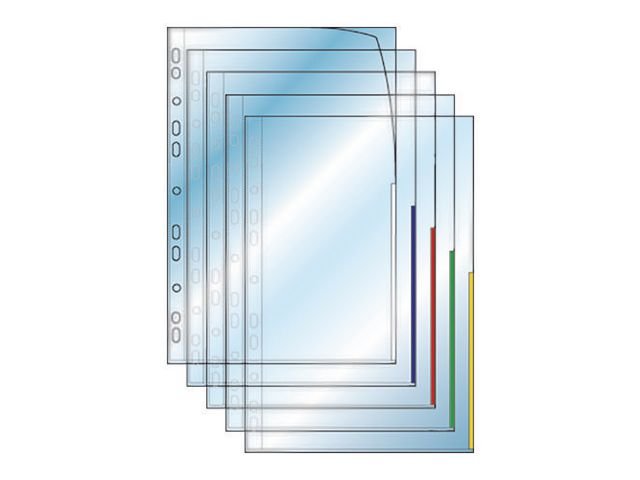 Plastficka Signal A4 0,12mm frostad