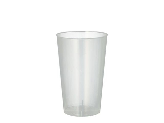 Plastglas återanvändbara 30cl 25/fp