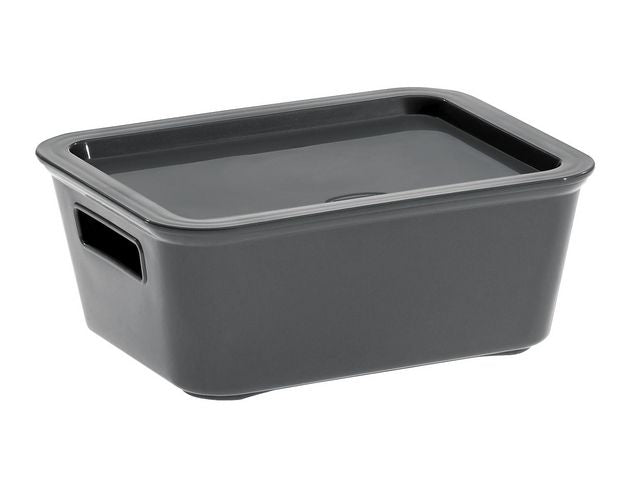 Plastlåda CEP Bella plast 1,18L grå