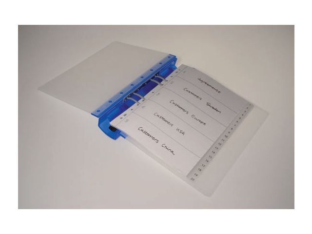 Plastregister KEBA A4 PP 1 - 20