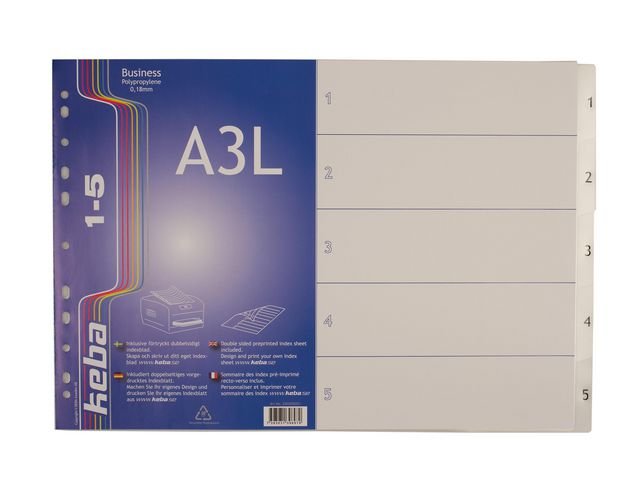 Plastregister KEBA LA3 PP 1 - 5