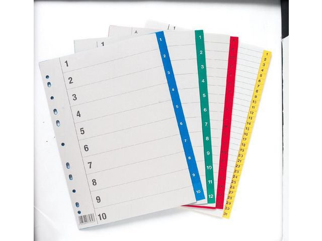 Plastregister PLASTOREG A4 1 - 20 brun fl.