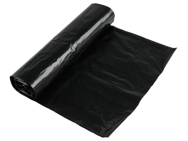 Plastsäck POLYBLUE 70L 40my svart 25/rl