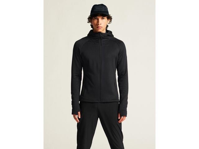 Powerfleecehoodie Adv Explore svart 3XL
