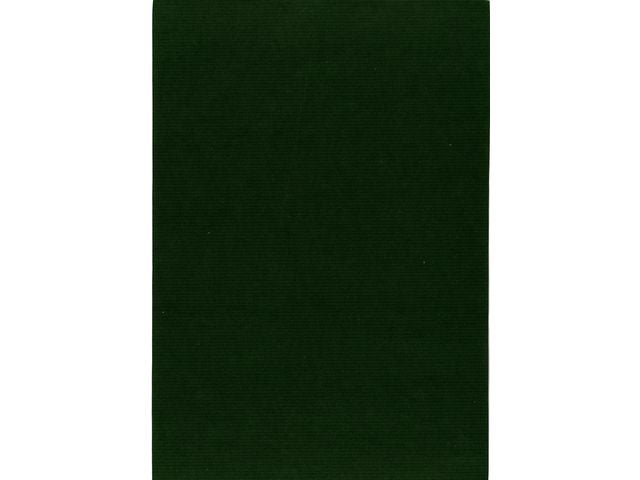 Presentpapper 57cmx154m ribbat grön