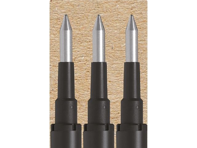 Refill PILOT Frixion 0,7mm svart 3/fp