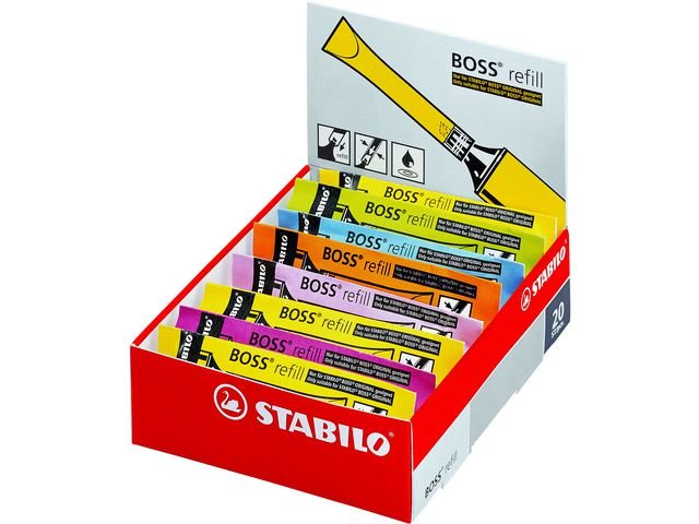 Refill STABILO Boss Original gul