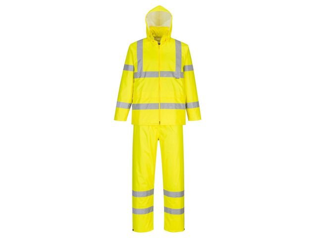 Regnställ H448 varsel gul kl3 2XL