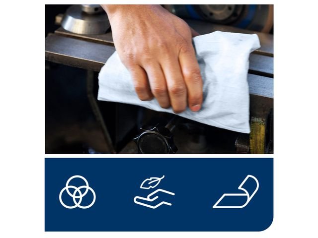 Rengöringsduk TORK W1/2/3 blå 400/rl