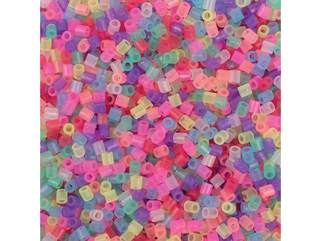 Rörpärlor glitter 20 000st/fp