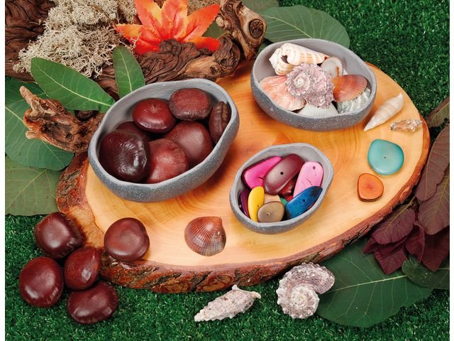 Rustika skålar av sten 3/fp