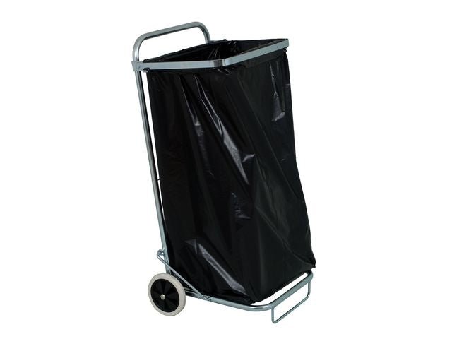 Säckvagn med låsring 125L stål