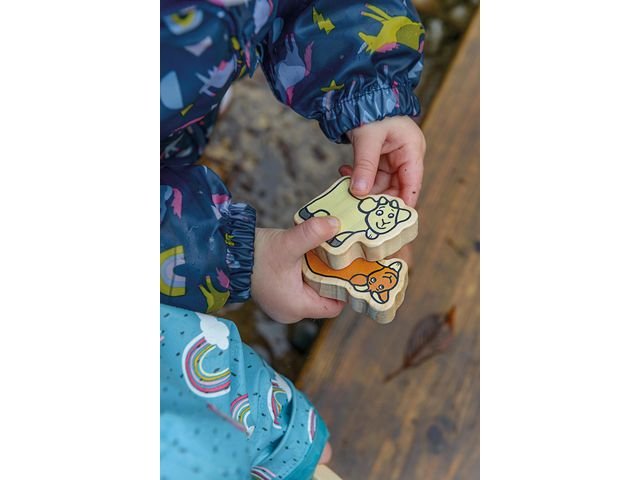 Sagofigurer trä Bockarna bruse 5/fp