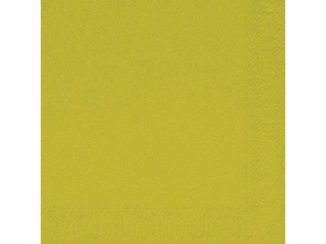 Servett 3 - lags 33x33cm kiwi 125/fp