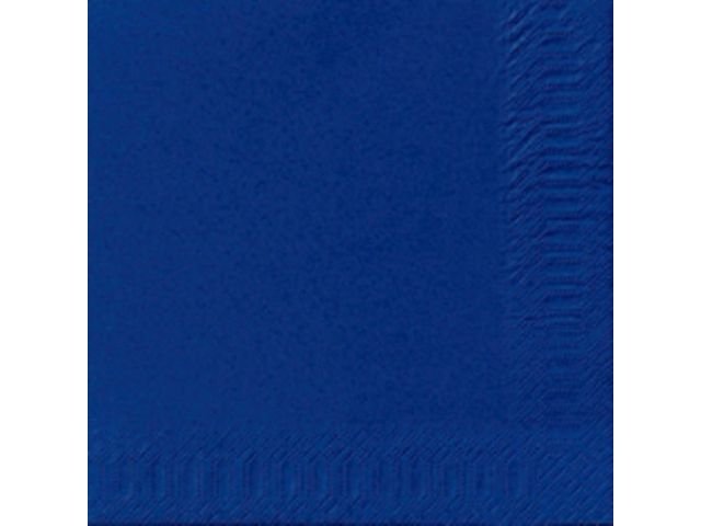 Servett 3 - lags 33x33cm mörkblå 125/fp