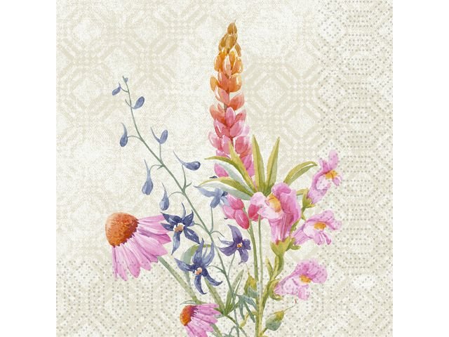 Servett Floret 3 - lags 33X33cm 50/fp