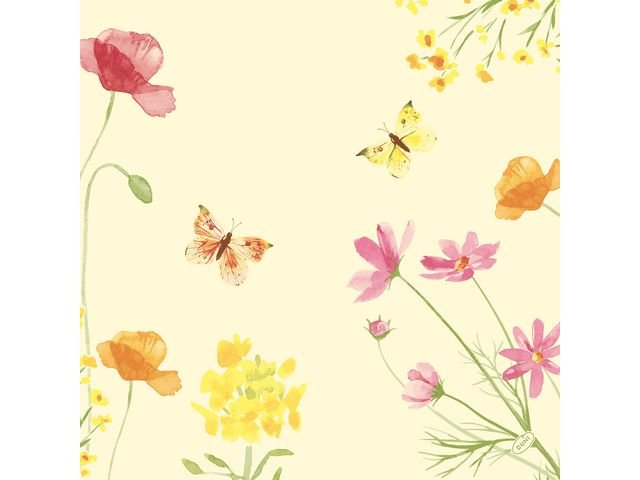 Servett Poppy D - soft 40X40cm 60/fp