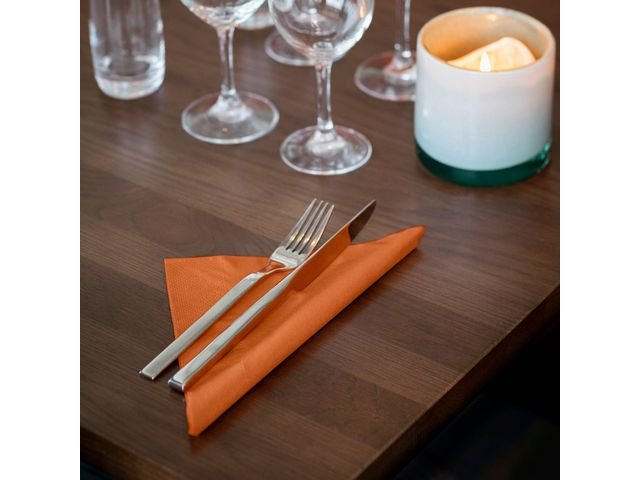 Servett TORK Lunch 1 - lags orange 500/fp