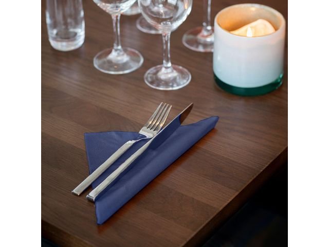 Servett TORK Lunch 2 - lags mörkblå 200/fp