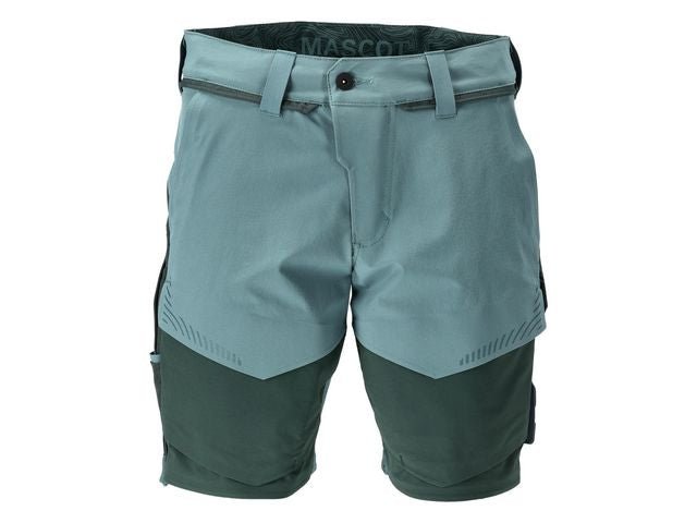 Shorts 24 cm MASCOT Custom. Grön/Grö C47