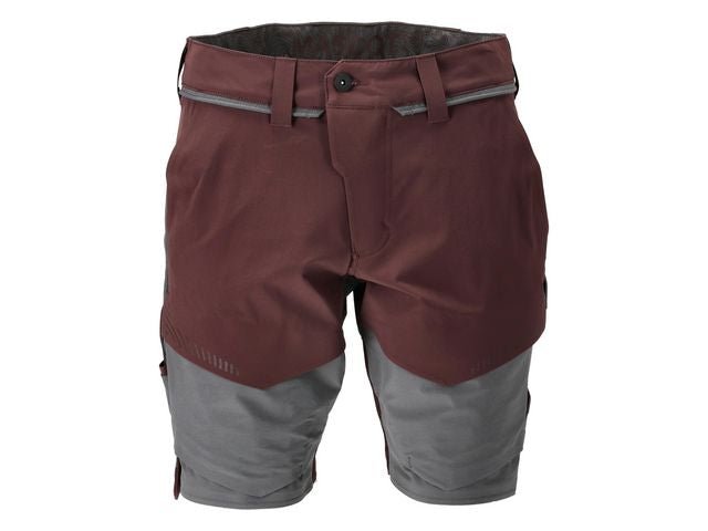 Shorts 24 cm MASCOT Custom. Vröd/Grå C52