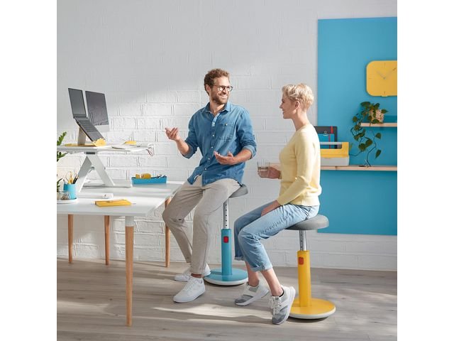 Sitta - Stå Balansstol LEITZ Ergo Cosy gul