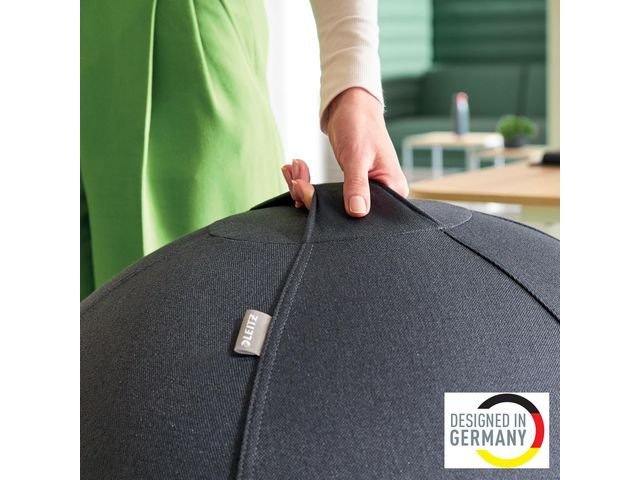 Sittboll LEITZ Ergo m stopp mö/grå 65cm