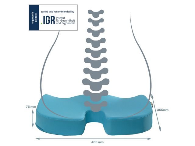 Sittkudde LEITZ Ergo Cosy blå